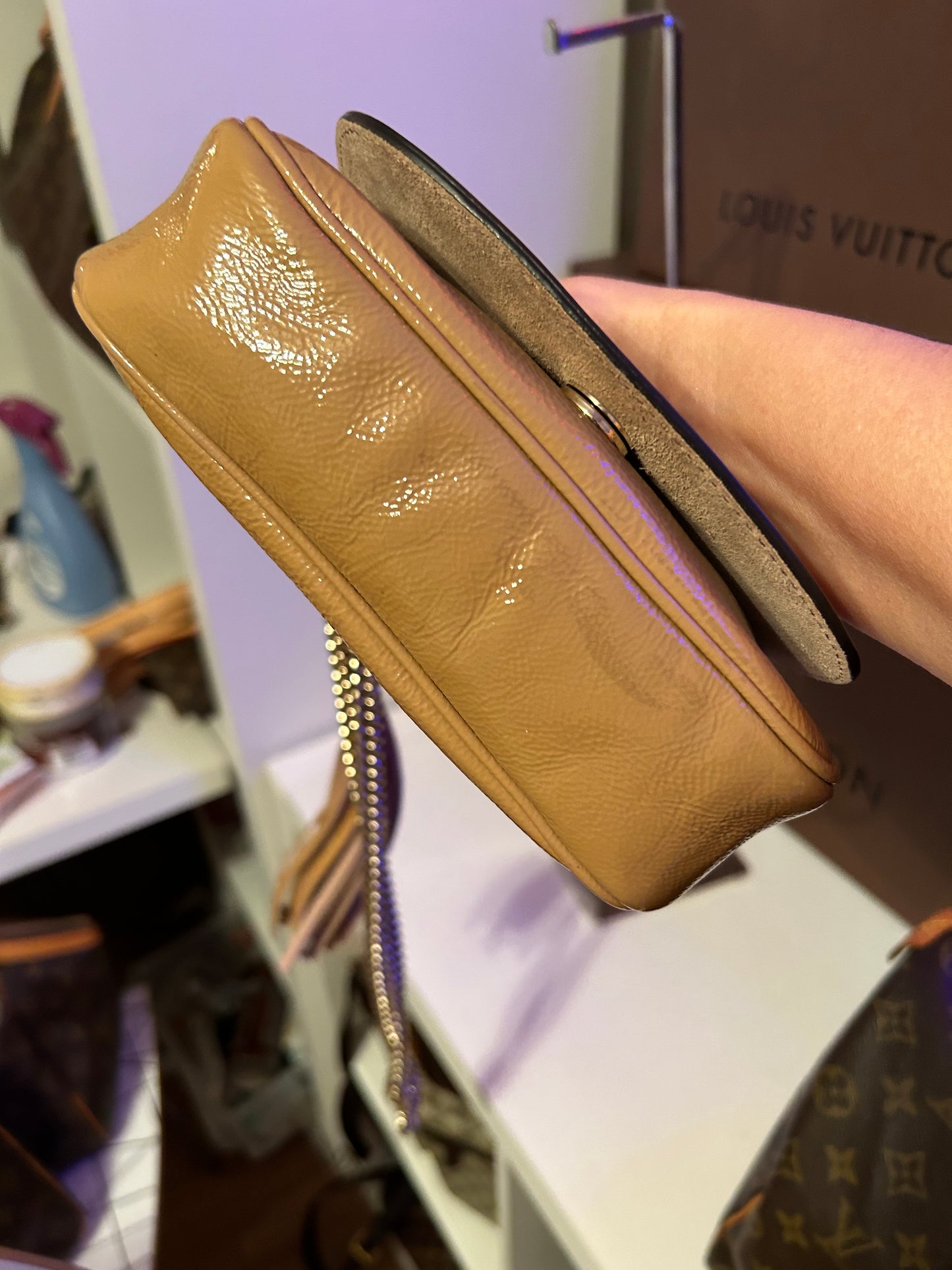 Gucci Soho Patent Leather Crossbody