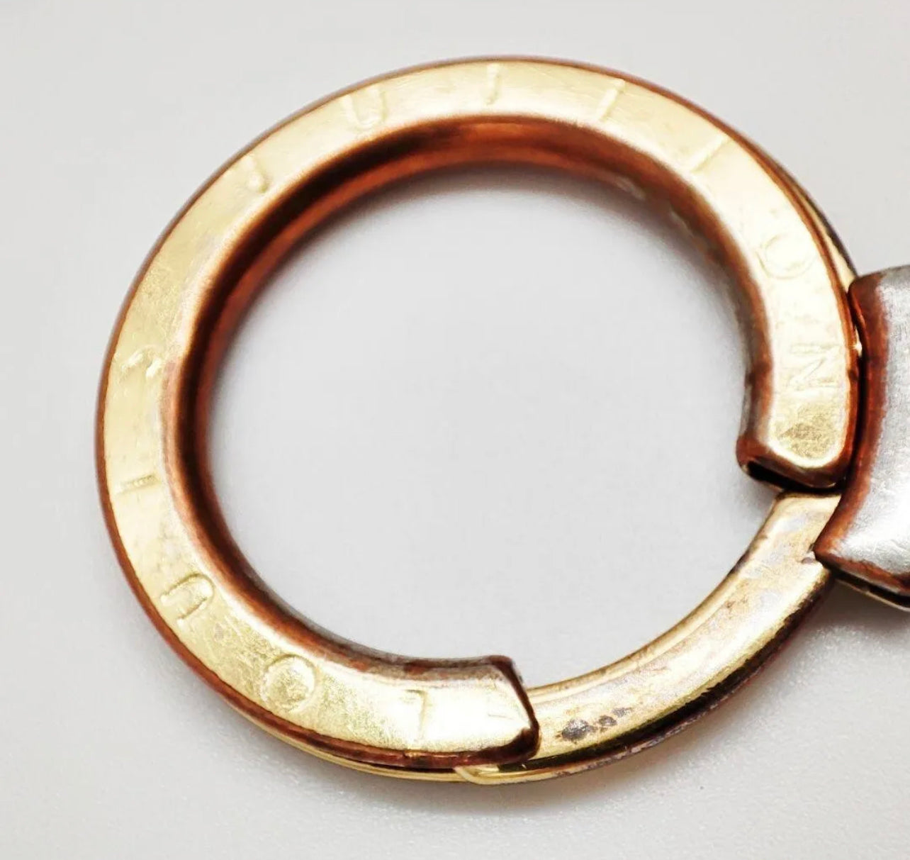 Louis Vuitton Chenne Ano Cles Key Chain Gold Key Charm